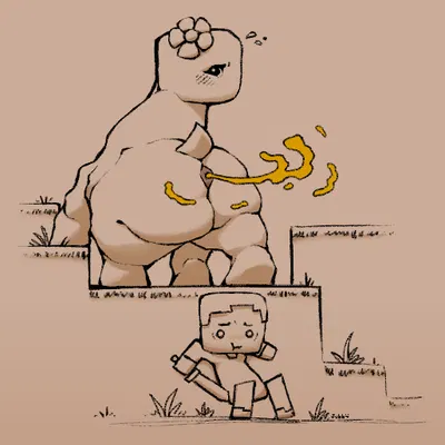 steve (minecraft) (microsoft, minecraft) created by jubb