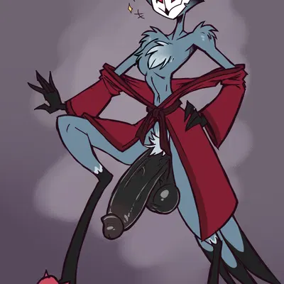 stolas (helluva boss) (hellaverse, helluva boss) created by ghastlygh