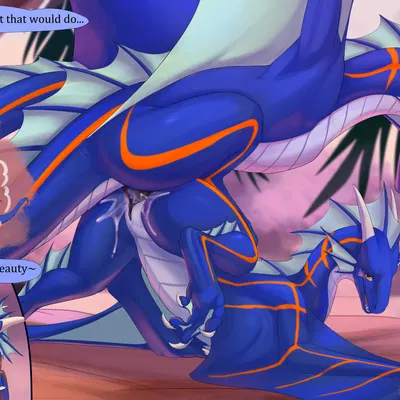 storm (wyvern) (european mythology, mythology) created by kuribon