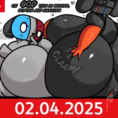 switch dog, switch dog 2 (nintendo, nintendo switch) created by alexdraws