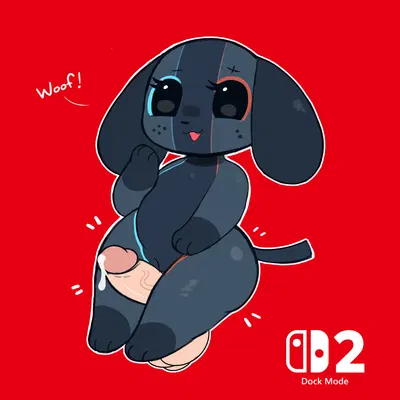 switch dog, switch dog 2 (nintendo, nintendo switch) created by fluffydasher