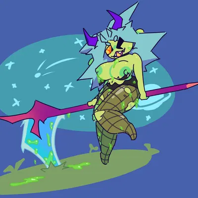 sythe (atlyss) created by poundfulpanda