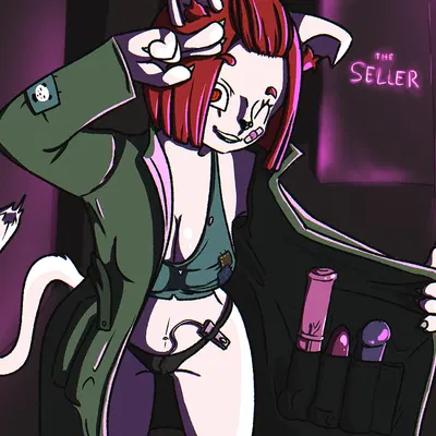 the seller (chel motley) created by chel motley