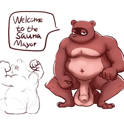 tom nook (animal crossing) (animal crossing, nintendo) created by lavir