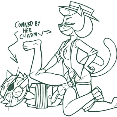 top cat, trixie (top cat) (hanna-barbera, top cat (series)) created by redout