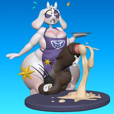 toriel (undertale, undertale (series)) created by fizzymola