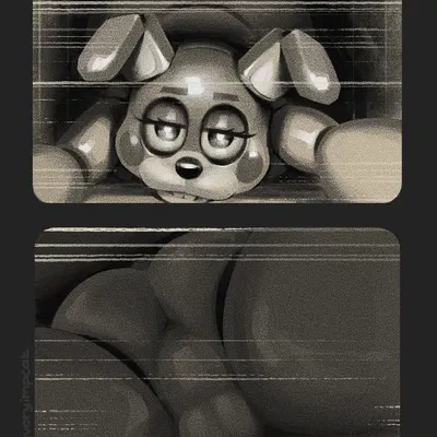 toy bonnie (fnaf) (five nights at freddy's, five nights at freddy's 2) created by unsavoryimpcat