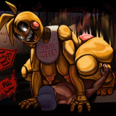 toy chica (fnaf) (five nights at freddy's, five nights at freddy's 2) created by tap34