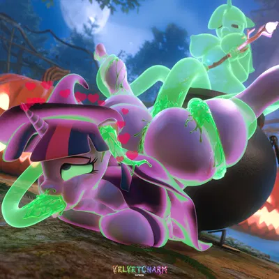 twilight sparkle (mlp) (friendship is magic, halloween) created by velvet charm