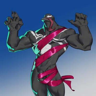 venom (marvel) (marvel, marvel rivals) created by daath240