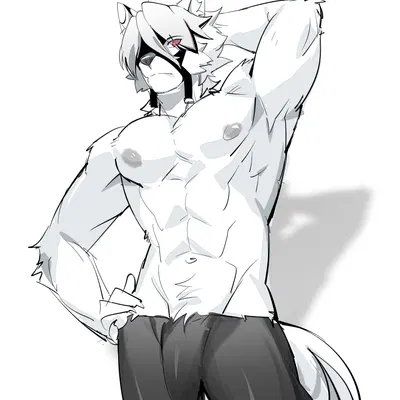 von lycaon (mihoyo, zenless zone zero) created by kurulz