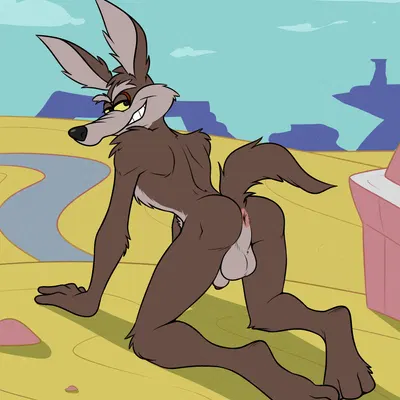 wile e. coyote (looney tunes, warner brothers) created by ben300
