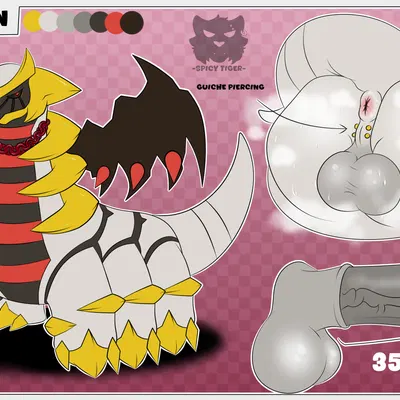 abyssion (woofington gator) (nintendo, pokemon) created by woofington gator