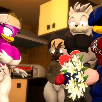 adam (juicyducksfm), fan character, sora (catmations nsfw) (sega, sonic riders) created by juicyducksfm