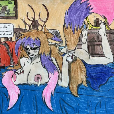 alastor (hazbin hotel), tirisk (dylanaildon no 2) (got milk?, hazbin hotel) created by dylanaildon no 2