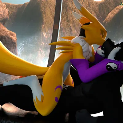 alex (alexthewolf1337) (bandai namco, digimon) created by alexthewolf1337