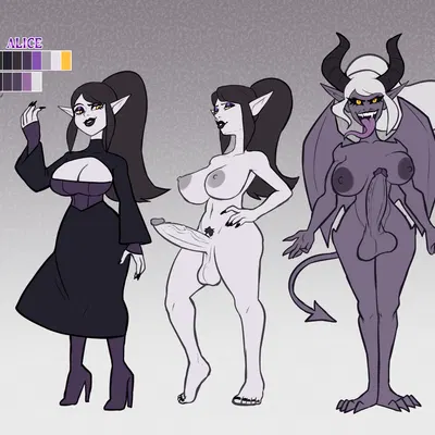 alice (hexecat), fan character created by hexecat