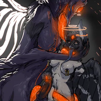 alkuuda (character), alkuuda (demonform), natalia (torgon) (mythology) created by alkuuda