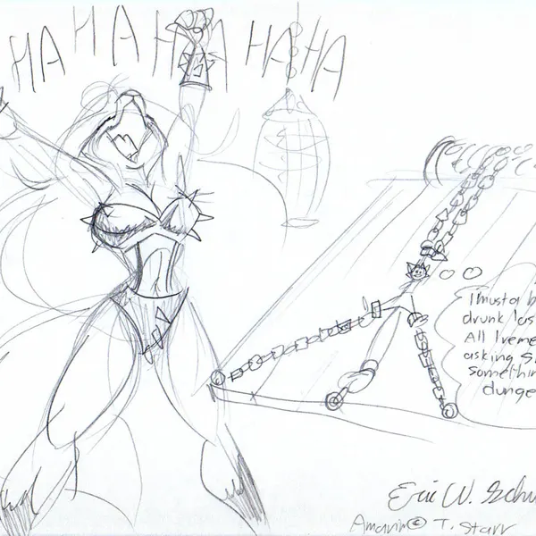 amarim, sheila vixen created by eric schwartz