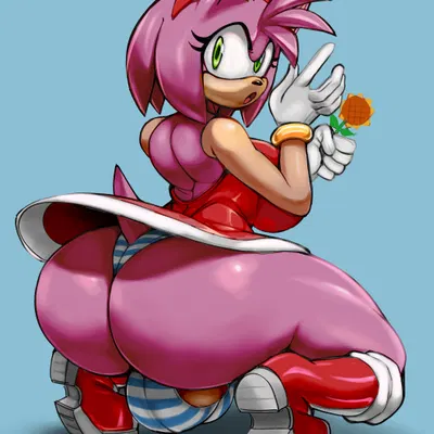 amy rose (sega, sonic the hedgehog (series)) created by arkanman