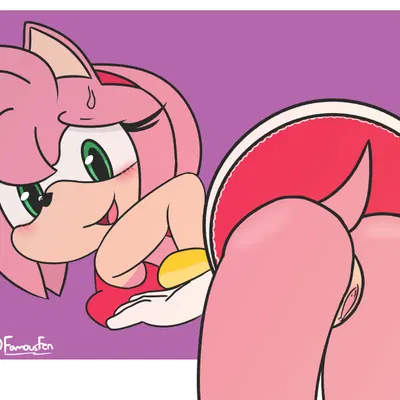 amy rose (sega, sonic the hedgehog (series)) created by famousfen