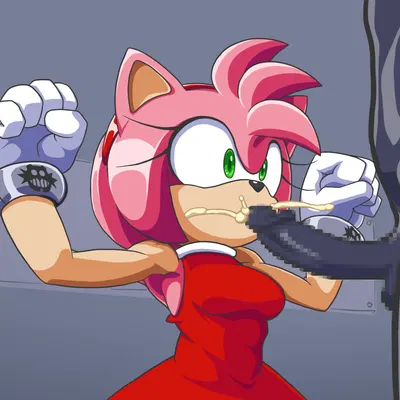 amy rose (sega, sonic the hedgehog (series)) created by ffisf