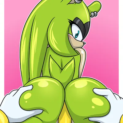 amy rose, surge the tenrec (idw publishing, sega) created by sonicguru