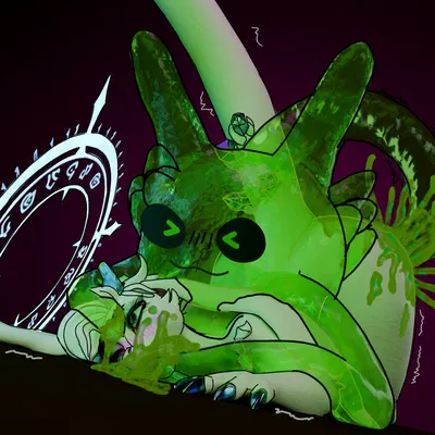 angela flux (atlyss, mythology) created by smexyneko