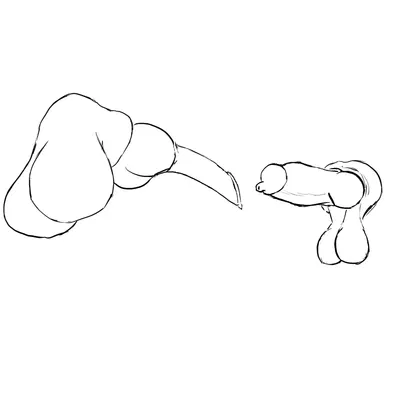 animal genitalia, animal penis, anthro, ball inflation