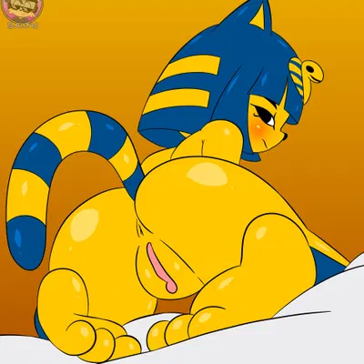 ankha (animal crossing) (animal crossing, nintendo) created by sirjzau