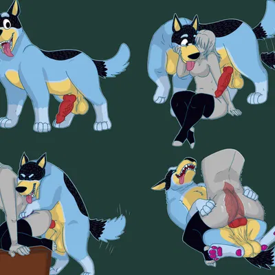 anon, bandit heeler (bluey (series)) created by cajuzinho02