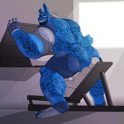 anonymous character, springtrap (fnaf) (five nights at freddy's, five nights at freddy's 3) created by nastybluepal