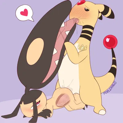 archaeologist mawile, dashing wanderer ampharos (nintendo, pokemon) created by porldraws