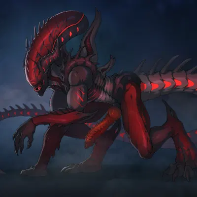 armageddon (geco) (alien (franchise)) created by tres-art