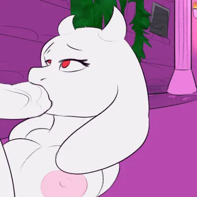 asgore dreemurr, toriel (undertale, undertale (series)) created by wolfbaloo