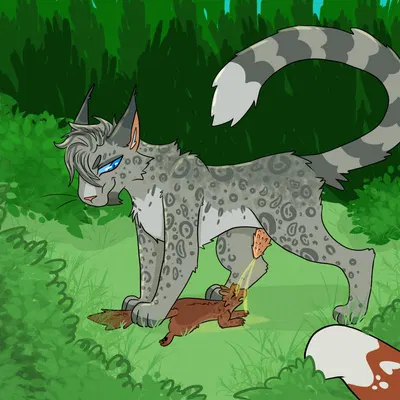 ashfur (thunderclan), squirrelstar (warriors) (warriors (book series)) created by whitefroggim