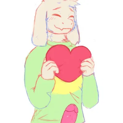 asriel dreemurr (deltarune, undertale) created by archie (artist)