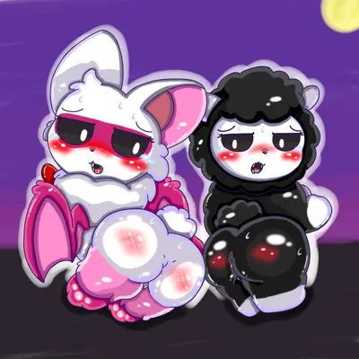 baba chops (poppy playtime), rabie baby (poppy playtime) (mob entertainment, nightmare critters) created by aramatchan