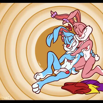 babs bunny, buster bunny (tiny toon adventures, tiny toons looniversity) created by bassybefuddle