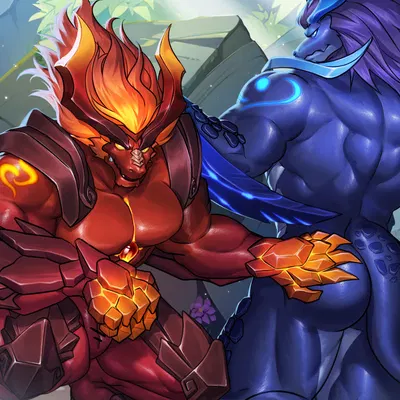 background character (honor of kings, mythology) created by littef