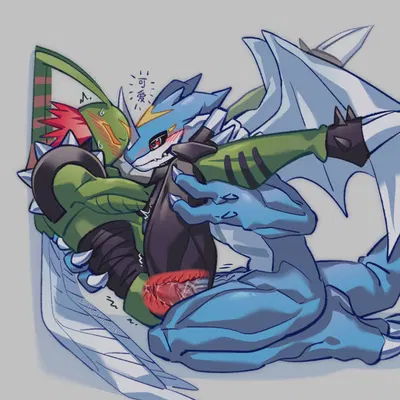 bandai namco, digimon created by confeito000 333