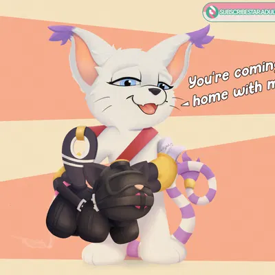 bandai namco, digimon created by sqwek