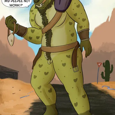 bane (pickels-hyena) (fallout, microsoft) created by pickles-hyena