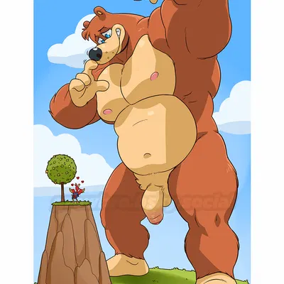 banjo (banjo-kazooie), kazooie (banjo-kazooie, bluesky (social media)) created by eclipticafusion