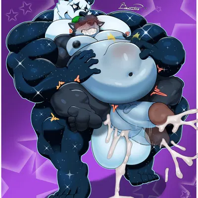 barret (himbobarret), rycanrok (rycanrok) (mythology) created by baconking, baconpecs