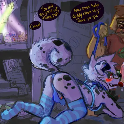 barry the possum, kon shearo, pent up pup created by trashtail