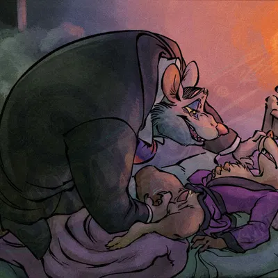 basil (disney), professor padraic ratigan (disney, the great mouse detective) created by smollco