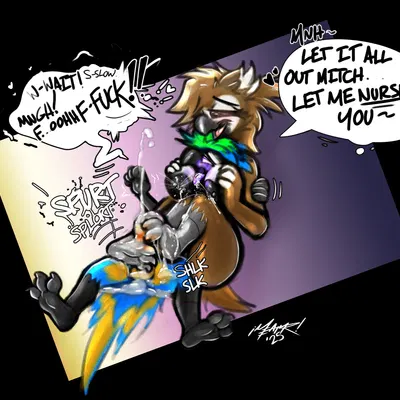 bean (beanibirb), mitchell (meatyr) created by meatyr