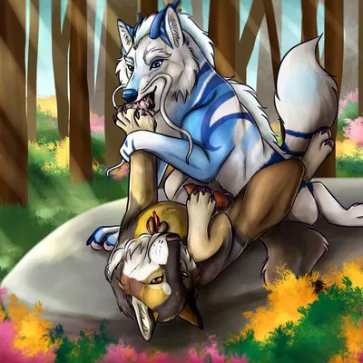 belrun, wolfie-feral created by killthe demon