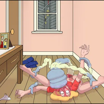 beth smith, jerry smith, morty smith (adult swim, cartoon network) created by diklonius